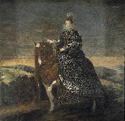 Equestrian Portrait of Margarita of Austria Diego Velazquez